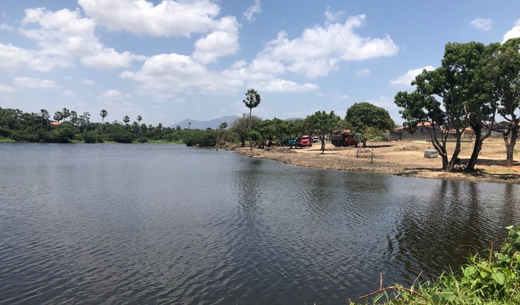 foto do espelho d´água da lagoa da viúva